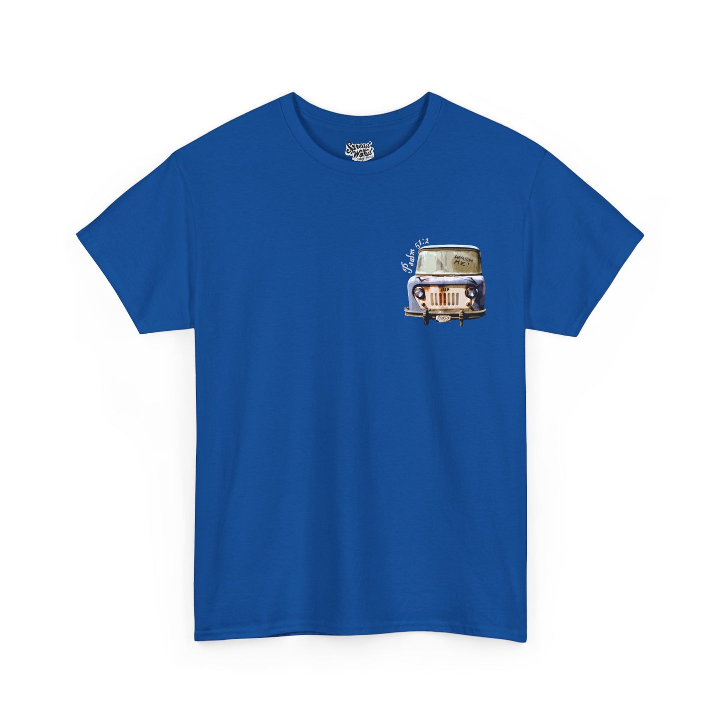 Adults' - Wash Me! Half Dome (JEEP tee) - Psalm 51:2