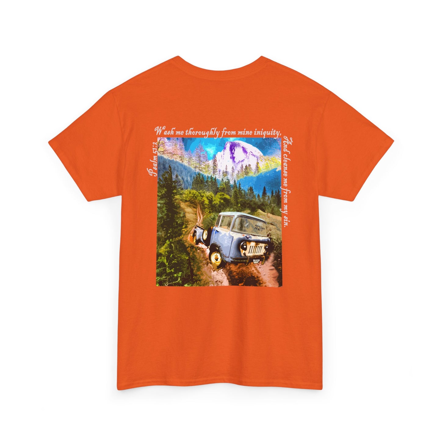 Adults' - Wash Me! Half Dome (JEEP tee) - Psalm 51:2