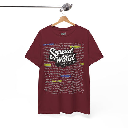 Adults' - Spread the Word (Gospel Tee!) - Mark 16: 15-18