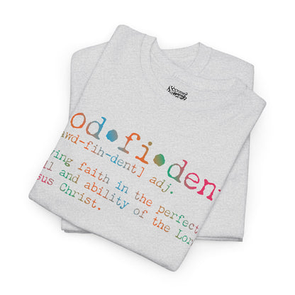 Adults' - God-fi-dent (Confident in Jesus!) TEE