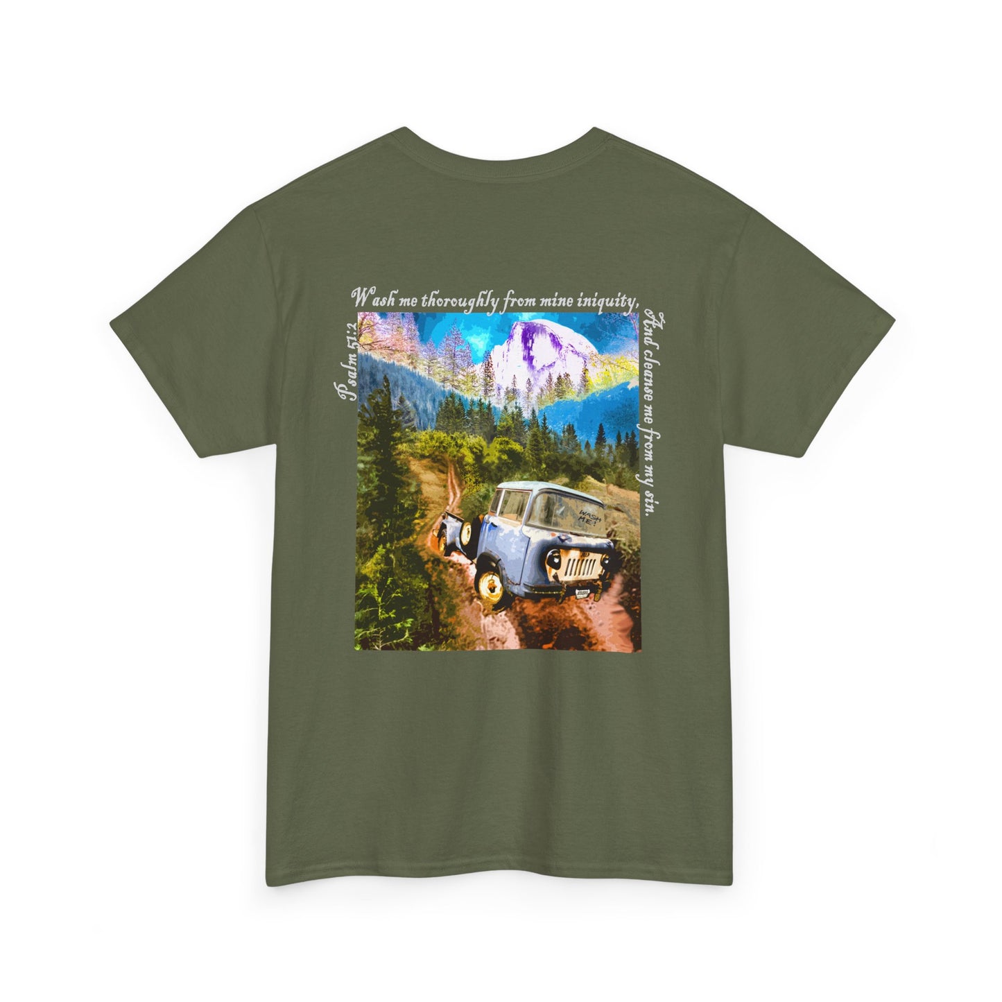 Adults' - Wash Me! Half Dome (JEEP tee) - Psalm 51:2