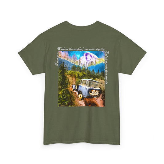 Adults' - Wash Me! Half Dome (JEEP tee) - Psalm 51:2